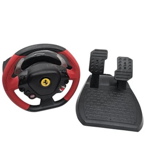 Thrustmaster Ferrari 458 Spider volante e pedali da corsa Xbox X/S One Windows funzionante - Foto 1 di 19