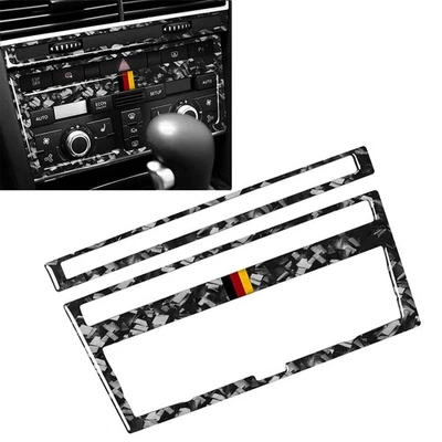 For Audi A6 S6 2005-2011 Air Conditioning CD Control Panel Cover Trim — 第 1/4 张图片