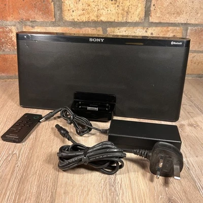 Sony Personal Audio Docking System RDP-X60iP Ipod Bluetooth With Remote - Image 1 of 4