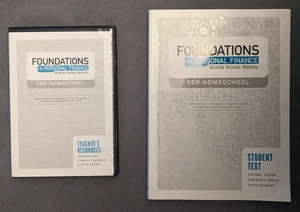 Foundations in Personal Finance Middle School Ed., Workbook & DVD, homeschool - Picture 1 of 6