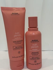 Aveda Nutriplenish feuchtigkeitsspendendes Haarshampoo & Conditioner LEICHTE Feuchtigkeit 3,4 Oz. EA - Bild 1 von 2