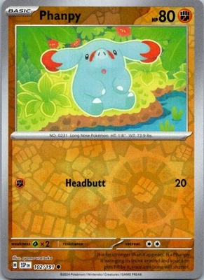 Phanpy - Common SV08: Surging Sparks 102/191 NM - Image 1 of 2