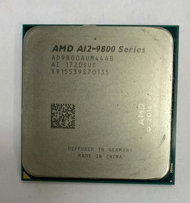 AMD A12-9800 Series AD9800AUM44AB 3.8GHz Socket AM4 Quad Core Processor / CPU - Image 1 of 4