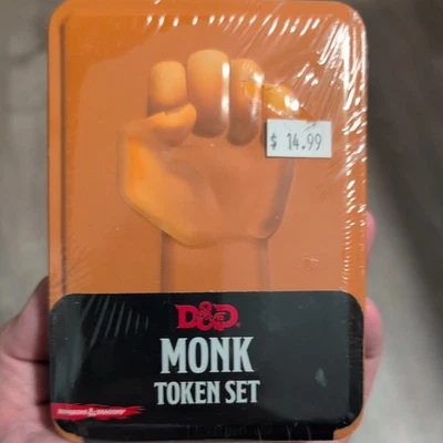 Dungeons & Dragons 5e Monk Token Set - Wizards of the Coast 2020 NIB - Image 1 of 2