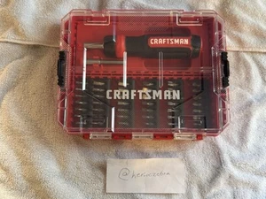 CRAFTSMAN RATCHETING SCREWDRIVER, 44PC (CMHT68017), Red - Picture 1 of 4