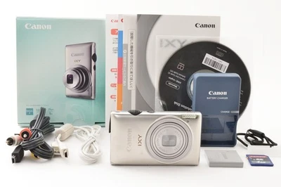 [Come nuovo] CANON IXY 410F PowerShot fotocamera digitale argento dal... - Immagine 1 di 4