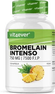 Bromelina Intenso - 750 Mg (7500 F.I.P) - 120 Capsule Gastroresistenti - Dose Ex - Foto 1 di 12