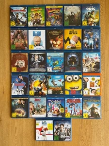 Film-Sammlung (27x Blu-ray Collection) - Kinderfilme Animation Dreamworks 3D - Picture 1 of 2