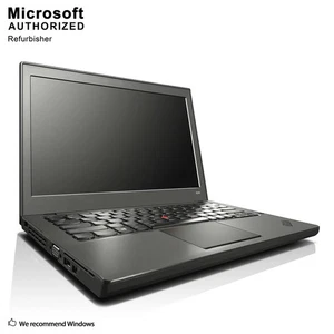Lenovo ThinkPad 12.5" Laptop Computer Core i5 16GB RAM 256GB SSD Windows 10 PC - Picture 1 of 8