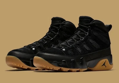 Nike Air Jordan IX 9 Bota Retro NRG Negro Goma AR4491-025 HOMBRE TALLA 12 ENVÍO RÁPIDO Foto 1 de 4