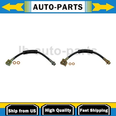 2x Brake Hose Front For 1981 1982 Mercury Grand Marquis 4.2L - Image 1 of 4