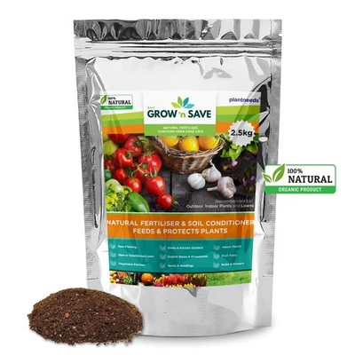Grow 'N' Save – Organic Garden Fertiliser and Soil Conditioner 2.5 kg Powder - image 1 of 4