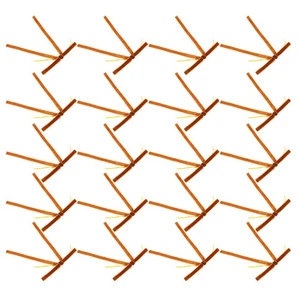  24 Stück Beflockung Drahtschleife Christbaumschmuck - Schleifeband für Kranz DIY - Bild 1 von 12