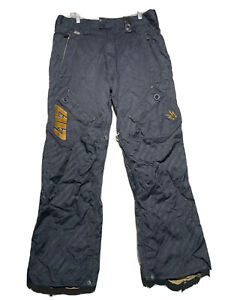 L1 Mens Snowboard Pants The Legacy Collection Black/Gold  Size Large 38x33 Rare