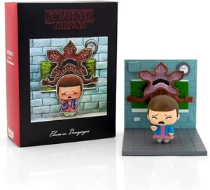 Stranger Things - Eleven Vs Demogorgon Diorama - Artist Series - Lootcrate Excl - Picture 1 of 7
