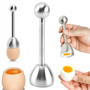 Eierschalen-Schneider Eierknacker Öffner Entferner für harte Edelstahl - Bild 1 von 8