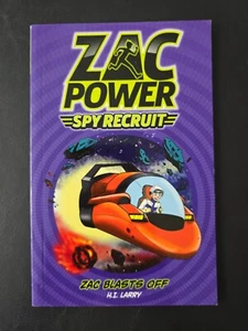 Zac Power Spy Recruit - Zac Blasts Off By H.I. Larry - Paperback - Picture 1 of 2