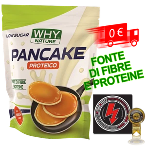 LOW SUGAR PROTEIN PANCAKE - Pfannkuchenpräparat - 1000g - WHY NATURE - Bild 1 von 8