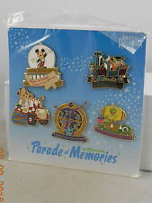 Disney World Annual Passholder Commemorative PARADE OF MEMORIES Trading Pin SET