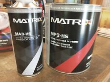 Matrix MP3-HS Ultra High Build 2K Urethane Primer Grey Gallon Kit/ P50 32430S 