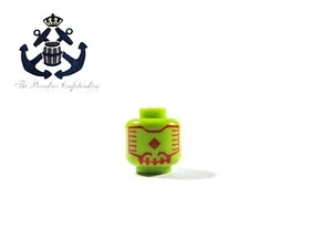 LEGO Green Head Space HUD For Robot Minifigure Evil Mech Series 11 3626cpb0989 - Picture 1 of 1