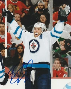 BLAKE WHEELER SIGNED WINNIPEG JETS 8x10 PHOTO #1 Autograph - Picture 1 of 1