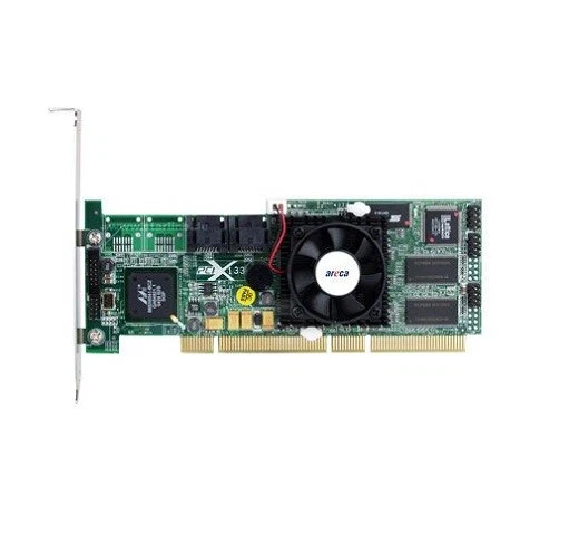 Areca ARC-1110 4-Ports PCI-X to SATA II RAID Controller Card - Image 1 of 1