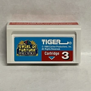 Vintage 1999 Tiger Electronics Wheel Of Fortune Hand Held Game Cartridge #3 - Picture 1 of 3