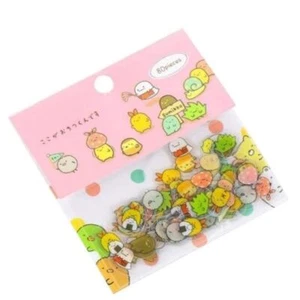80PCS PVC Stationery Stickers Cute Japanese Cartoon Sticker Bag - Picture 1 of 5