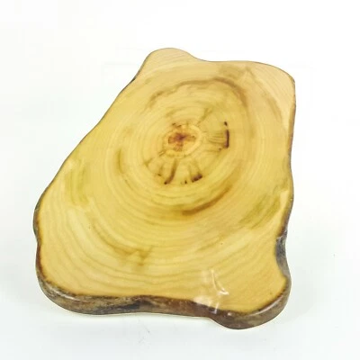 American Metal Craft Melamine 17" Rectangle Faux Rustic Wood Serving Tray NEW - Image 1 of 4