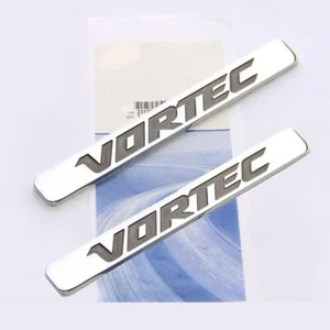 Distintivi American Motorhome camper cromati Chevrolet Vortec x1 coppia - Foto 1 di 1