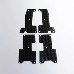 INSERTOS DE BRAZO DE FIBRA DE CARBONO HOT BODIES D812 1/8 NITRO 21 BUGGY XTR11247 D815 - Imagen 1 de 1