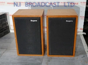 Matched pair Rogers ls3/5a speakers (original) 15ohm 25watt speakers (ref 3) - Picture 1 of 12
