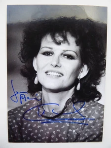 CLAUDIA*CARDINALE*PHOTO*SIGNEE*UNESCO*DOSSIER*PRESSE*2000*PARIS*RARE*HISTORIQUE* - Picture 1 of 12