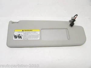 2006 VW PASSAT SUN VISOR MIRROR PASSENGER RIGHT GRAY OEM 06 07 08 09 10 - Picture 1 of 4