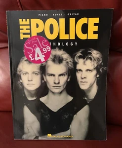 THE POLICE ANTHOLOGY Piano Vocal Guitar SUPER RARE '07 US BOOK sheet chords VG+ - Foto 1 di 4