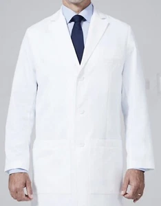 Medelita Men's M3 Laennec Classic Fit 40" Lab Coat 38 Medium - Picture 1 of 5