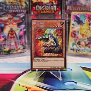 Yu-Gi-Oh! Drillroid Secret Rare SGX2-ENB04 Near Mint 1st Edition - Picture 1 of 2