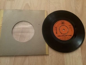 BOB DYLAN Like A Rolling Stone 1965 UK 7" vinyl single original 45 Gates Of Eden - Picture 1 of 4