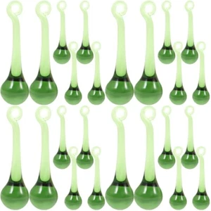 Juego de 4 Colgantes Lágrimas de Cristal Colgantes Cristales Colgantes para Decoración - Imagen 1 de 12