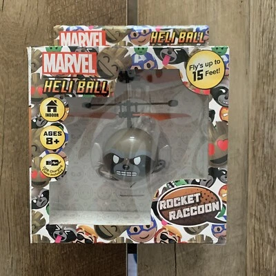 New Rocket Raccoon Heli Ball Sphere Flies Up 15' Helicopter Guardians Of Galaxy - Image 1 of 4