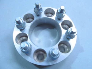 6x5 / 6x127 to 6x4.5 / 6x114.3 US Wheel Adapters 1.5" Thick 12x1.5 Studs x 4 - Picture 1 of 4