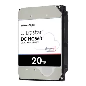 WD Ultrastar DC HC560 0F38785 20TB 512MB Cache 7200RPM 3.5" Internal Hard Drive - Picture 1 of 1