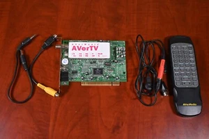 AVerMedia AVerTV N - 302AAAGD PCI TV Tuner Card w/ remote and adapters - Afbeelding 1 van 4