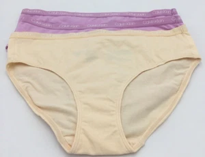 Calvin Klein Girls’ 3-pack Bikini Underwear, Multi, XL(14-16Y) - Picture 1 of 2