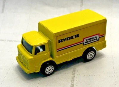 Vintage Corgi Juniors - 1978 Leyland Terrier Box Truck - Ryder Lorry Britain EXE - Image 1 of 4