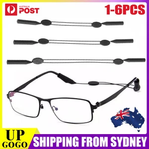 Reading Eyeglass Glasses Chain Cord Lanyard Sunglasses Neck Holder Sports Strap - Picture 1 of 12