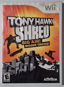 Tony Hawk: Shred Big Air! Bigger Tricks! - 2010 Nintendo Wii - Picture 1 of 3