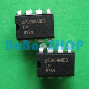10 Stück Neu LM833N LM833 833 Dual Audio Operationsverstärker NS DIP-8 - Bild 1 von 2