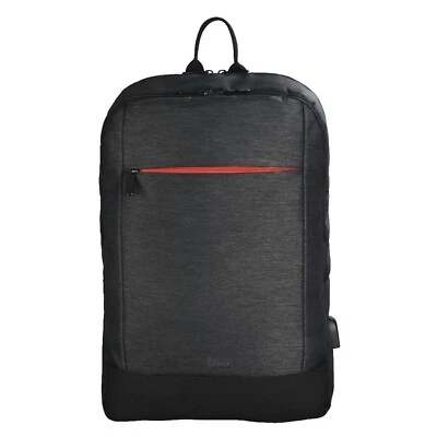HAMA 216489 Laptop-Rucksack "Manchester", bis 40 cm (15,6"), Schwarz - Bild 1 von 3